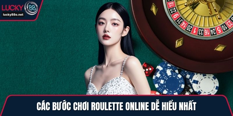 Các bước chơi roulette online dễ hiểu nhất